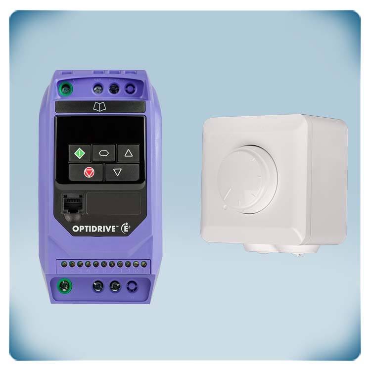 Convertitore di frequenza con potenziometro 400 V 22 Kw