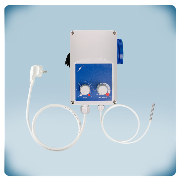 Regolatore di velocita per ventilatori basato sulla temperatura in contenitore in ABS
