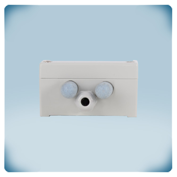 Sensore intelligente per  temperatura e umidità relativa contenitore ABS per esterni  TVOC PoM