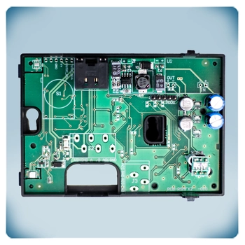 Box sensore temperatura | umidità PoM vista PCB per qualità dell'aria