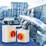 Paketiniai elektros jungikliai su fiksavimu padėtyje išjungta