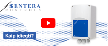 Elektronio reguliatoriaus EVS montavimas