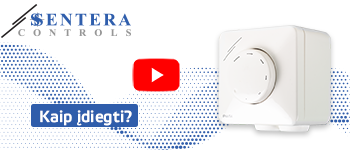 Reguliatoriaus sumontavimas