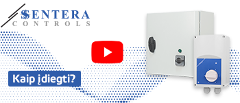 STR reguliatoriaus montavimas pajungimas