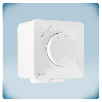 Reguliatoriaus korpusas tinkamas potinkiniam montavimui IP44