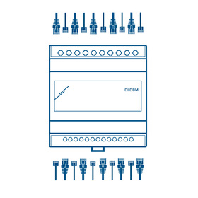 distributiebox RJ45 connectoren