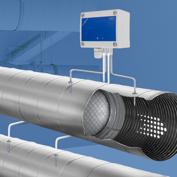 dubbele verschildrukmeting ventilatieknaal