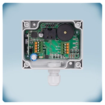 Met deze alarmmodule geeft u zowel visuele als akoestische alarmen aan vanuit uw Modbus toepassing