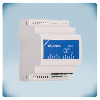 Converteer analoge signalen naar Modbus RTU bvb als de afstanden te lang zijn voor een analoog signaal