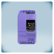 Zwart-paars deksel op zwarte koellichaam