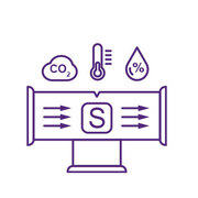 Канальные датчики CO2