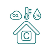 Комнатные интеллектуальные датчики CO2