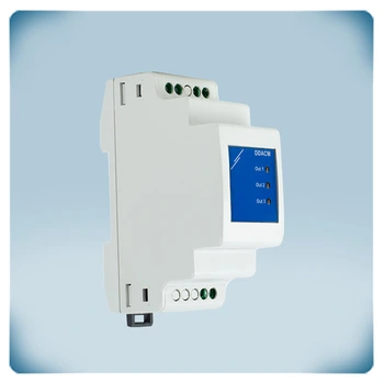 Преобразователи могуг управлять устройствами с напряжением, током или ШИМ, например ЕС вентилятор. 3 выхода