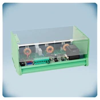 Регулятор скорости вентилятора для монтажа на DIN-рейку, TVSS5-30CDT, вид слева