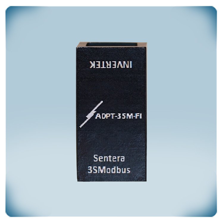 Invertek RS485-kommunikation omvandlas till Modbus-RTU | Sentera regulatorer styr omriktarna.