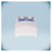 Enfas 230 VAC | tvåfas 400 VAC värmare | potentiometer temperaturbörvärde | 2 digitala ingångar | 6kW