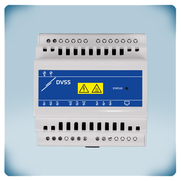 Regulator AC motor | DIN-skena | Modbus RTU | TK-övervakning | 3 A
