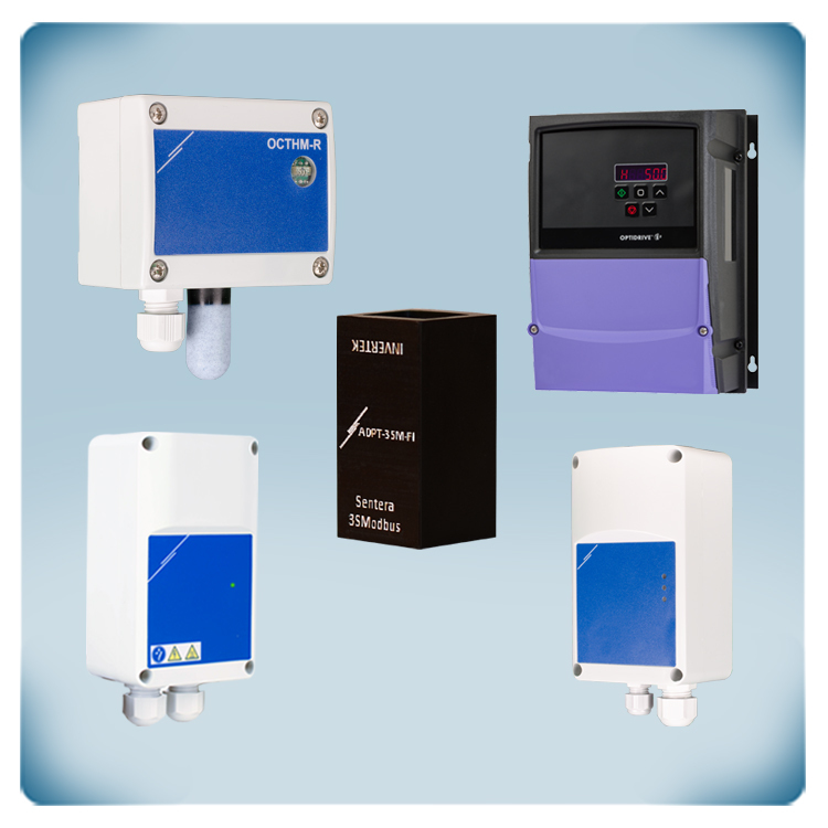 Temperatur fuktighetsreglering | IP66 | 3 x 230 V AC motor | 46 A
