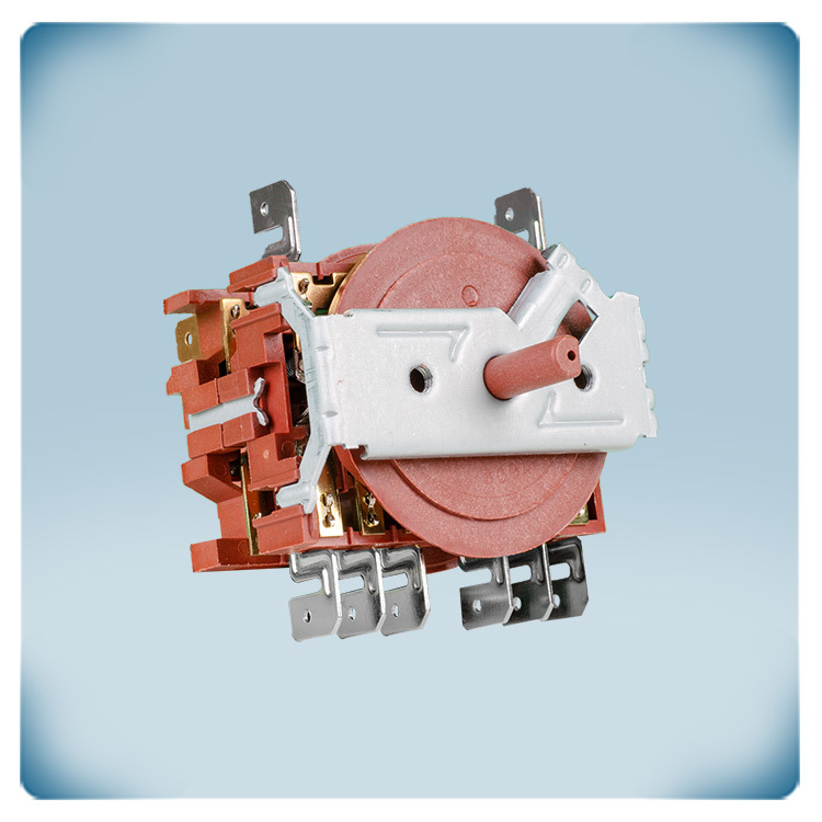 Mekanisk omkopplare, kontakter