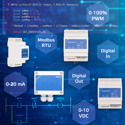  Modbus RTU uyumlu Sentera I/O modülleri