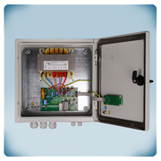 Трансформаторний регулятор у металевому корпусі, 10 А, вид спереду