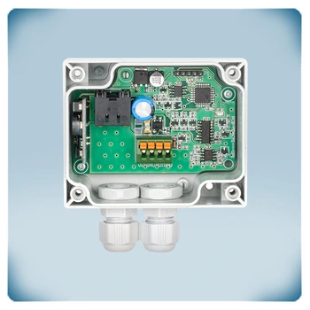 Конвертер Modbus в аналоговий / модулюючий сигнал, світлодіодний індикатор стану