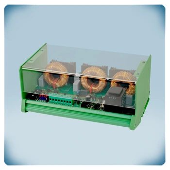 Трифазний регулятор швидкості обертання вентилятора- Imax 6,0 А / фазу, вид справа